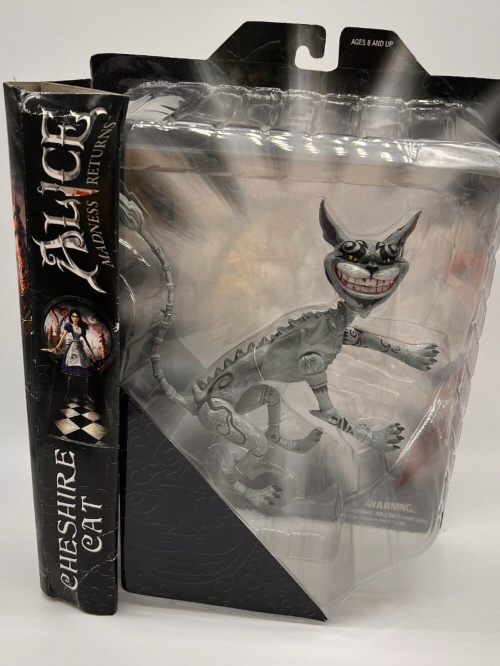 NIB Alice American McGee Madness Returns Diamond Select Cheshire Cat EA2012 Rare